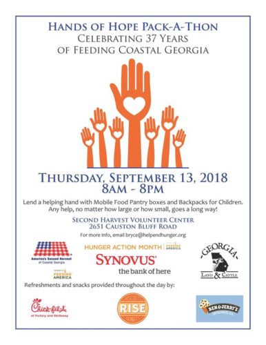 hands of hope pack a thon